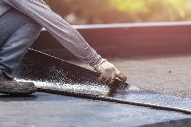 Professional Crawl Space Encapsulation technician working in Cambridge, OH